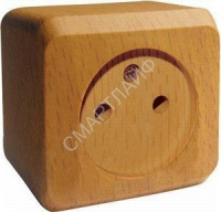 Розетка 1-м ОП Этюд Дача 16А IP20 250В без заземл. без защ. шторок бук SE PA16-001T - smartlife-ural.ru – Екатеринбург