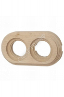 Рамка 2-м ОП на бревно 240мм натурэль Bironi BFC24-620-10 - smartlife-ural.ru – Екатеринбург