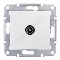 Розетка телевизионная проходная TV 1-м СП Sedna 4дБ механизм бел. SchE SDN3201821 - smartlife-ural.ru – Екатеринбург