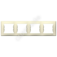 Рамка 4-м Sedna горизонт. беж. SchE SDN5800747 - smartlife-ural.ru – Екатеринбург