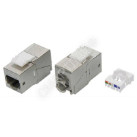 Модуль Keystone RJ45 CAT5E экранир. 90град. (форм-фактор S19) серебр. DKC RNK5EF90TL - smartlife-ural.ru – Екатеринбург