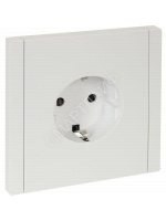 Розетка СП FORTE&PIANO FP215 16А с заземл. защ. шторки винт. крепл. бел. IEK FP-R14-16-K01 - smartlife-ural.ru – Екатеринбург