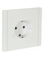Розетка СП FORTE&PIANO FP213 16А с заземл. защ. шторки безвинт. крепл. бел. IEK FP-R14-16-1-K01 - smartlife-ural.ru – Екатеринбург