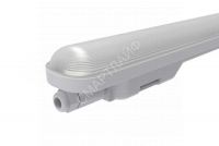 Светильник светодиодный ДСП WP 02 C 18W OP 865 L600 600х70х72мм 18Вт 6500К IP65 пылевлагозащ. бел. Русский Свет 15070223092 - smartlife-ural.ru – Екатеринбург