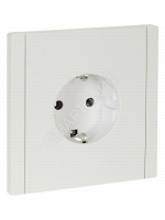Розетка СП FORTE&PIANO FP214 16А с заземл. без защ. шторок безвинт. крепл. бел. IEK FP-R11-16-1-K01 - smartlife-ural.ru – Екатеринбург