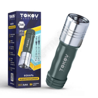 Фонарь ручной на батарейках PC/ABS TOKOV ELECTRIC TKE-RF-B-03 - smartlife-ural.ru – Екатеринбург