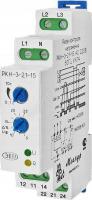 Реле контроля напряжения 3ф РКН-3-21-15 АС230В/AC400В УХЛ4 4-х проводн.схема вкл.; асимметр. регулир. порогов; задержка срабат. от 0.1...10с ток контактов исполнит.о реле 8А 2п Меандр A8302-16934065 - smartlife-ural.ru – Екатеринбург