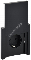 Розетка СП FORTE&PIANO 16А IP44 FP121 с заземл. защ. шторки с крышкой винт. крепл. черн. IEK FP-R16-16-44-K02 - smartlife-ural.ru – Екатеринбург