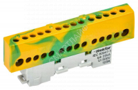 Шина PE "земля" изол. на универс. держ. 8х12-12-ЖЗ TEKFOR IEK TF-NN20-12-KL-K52 - smartlife-ural.ru – Екатеринбург