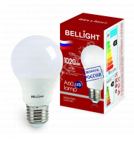 Лампа светодиодная LED A60 220В 12Вт E27 1020лм 4000К BELLIGHT 88297788 - smartlife-ural.ru – Екатеринбург