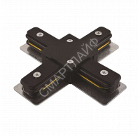 Коннектор X-образный PTR CX-BL накладной/подвесной шинопровод черн. Pro JazzWay 5010871 - smartlife-ural.ru – Екатеринбург