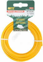 Леска для садовых триммеров "Звездочка" 3.0ммх15м FIT 78011 - smartlife-ural.ru – Екатеринбург