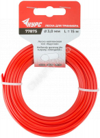 Леска для садовых триммеров "Круглая" 3.0ммх15м КУРС 77875 - smartlife-ural.ru – Екатеринбург