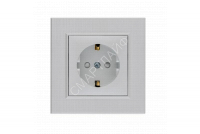 Розетка 1-м Karea LINE STAR с заземл. жемчуж. Makel 86100028 - smartlife-ural.ru – Екатеринбург