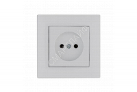 Розетка 1-м Karea RIZZ без заземл. бел. Makel 88001022 - smartlife-ural.ru – Екатеринбург