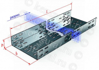 Лоток прямой перфорированный замковый ЛПМЗ200х100х3000 (0.7мм) УТ1.5 КЭМЗ 237 201031 14 - smartlife-ural.ru – Екатеринбург