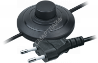 Шнур 61 601 NPS-FS01-170-2х0.5-BL 1.7м с выкл. черн. Navigator 61601 - smartlife-ural.ru – Екатеринбург