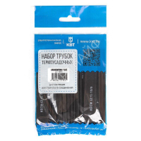 Набор трубок термоусадочных "Монохром 10/5" КВТ 73651 - smartlife-ural.ru – Екатеринбург