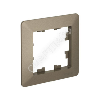 Рамка 1-м AtlasDesign Air шампань/дым. черн. SE ATN220501 - smartlife-ural.ru – Екатеринбург