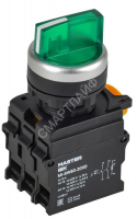 Переключатель 3 полож. 2НЗ с подсветкой зел. MASTER IEK MI-SW60-20XD-4-14-3-K06 - smartlife-ural.ru – Екатеринбург