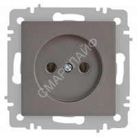 Розетка 1-м СП Accent 6-201-09 16А IP20 250В 2P титан Intro Б0063673 - smartlife-ural.ru – Екатеринбург