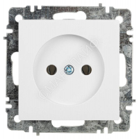 Розетка 1-м СП Accent 6-201-01 16А IP20 250В 2Р AL/CU бел. Intro Б0063653 - smartlife-ural.ru – Екатеринбург