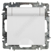 Розетка 1-м СП Accent 6-203-01 16А IP20 250В 2P+E Schuko с крышкой AL/CU бел. Intro Б0063709 - smartlife-ural.ru – Екатеринбург