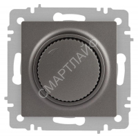 Светорегулятор поворотный СП Accent 6-401-09 600Вт 230В IP20 титан Intro Б0063685 - smartlife-ural.ru – Екатеринбург