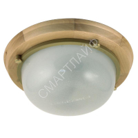 Светильник НББ 03-60-013 "Терма 1301" 1х60Вт E27 IP65 кругл. малый матов./корпус дерево липа (инд. упак.) Элетех 1005501030 - smartlife-ural.ru – Екатеринбург