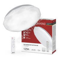 Светильник светодиодный COMFORT DIAMOND 125Вт 3000-6500К 10000лм 230В 500х105мм с пультом ДУ IN HOME 4690612059488 - smartlife-ural.ru – Екатеринбург