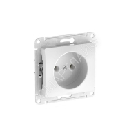 Розетка Glossa 16А без заземл. быстрозажим. клем. механизм бел. SE GSL000141S - smartlife-ural.ru – Екатеринбург