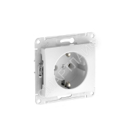 Розетка Glossa 16А с заземл. быстрозажим. клем. механизм бел. SE GSL000143S - smartlife-ural.ru – Екатеринбург