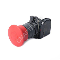 Кнопка аварийного останова SB5 в сборе 22мм 40мм тяни-толкай пластик 1НЗ SE SB5AT842 - smartlife-ural.ru – Екатеринбург