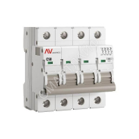 Выключатель автоматический модульный 4п C 50А 6кА AV-6 AVERES EKF mcb6-4-50C-av - smartlife-ural.ru – Екатеринбург