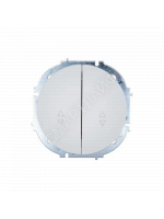 Выключатель проходной 2-кл. СП OSEN 10А IP20 механизм бел. LEZARD 743-0288-106 - smartlife-ural.ru – Екатеринбург