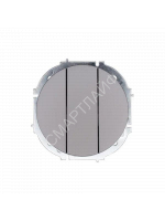 Выключатель 3-кл. СП OSEN механизм сер. матов. LEZARD 743-7488-109 - smartlife-ural.ru – Екатеринбург