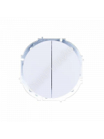 Выключатель 2-кл. СП OSEN 10А IP20 механизм бел. LEZARD 743-0288-101 - smartlife-ural.ru – Екатеринбург