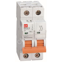 Выключатель автоматический модульный 2п C 2А 10кА BKN-b LS Electric 061206448B - smartlife-ural.ru – Екатеринбург