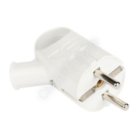 Вилка с кольцом 16А 250В с заземл. бел. EKF AVK16-10 - smartlife-ural.ru – Екатеринбург