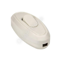 Переключатель на шнур бел. 6А 250В EKF APB6-10 - smartlife-ural.ru – Екатеринбург