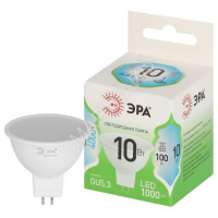 Лампа светодиодная GREEN LINE MR16-10W-840-GU5.3 GL 10Вт софит 4000К яркий свет бел. GU5.3 Эра Б0067064 - smartlife-ural.ru – Екатеринбург