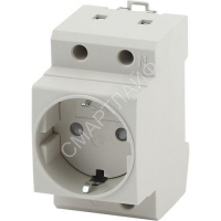 Розетка на DIN-рейку PRO MRD10-16-E 16А с заземлением Эра Б0057482 - smartlife-ural.ru – Екатеринбург