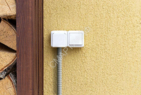 Блок ОП выключатель + розетка с заземл. защ. шторки IP44 Quteo бел. Leg 782318 - smartlife-ural.ru – Екатеринбург