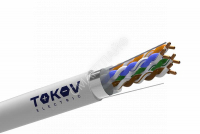 Кабель витая пара F/UTP 4х2х24AWG 0.48мм) кат.5E PVC Fluke tested (м) TOKOV ELECTRIC TKE-C06-F/UTP-42-5E-305 - smartlife-ural.ru – Екатеринбург