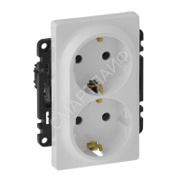 Розетка 2-м СП Valena Life 16А IP20 250В 2х2P+E безвинтов. клеммы с лицев. панелью механизм бел. Leg 753127 - smartlife-ural.ru – Екатеринбург