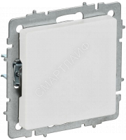 Заглушка BRITE МЗ10-БрАБ с суппортом механизм арктич. бел. IEK BR-PL10-K91 - smartlife-ural.ru – Екатеринбург