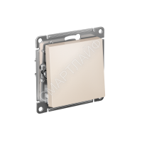 Выключатель AtlasDesign (сх. 1) 10AX с самовозвратом быстрозажим. клем. механизм беж. SE ATN000215S - smartlife-ural.ru – Екатеринбург