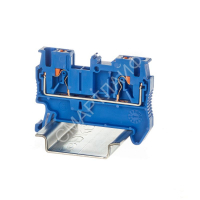 Клемма проходная зажим push-in 2 точки подключения 2.5кв.мм син. DKC VPR-2.5-BU - smartlife-ural.ru – Екатеринбург