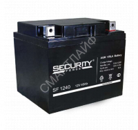 Аккумулятор ОПС 12В 40А.ч SF 1240 Security Force 4614030010011 - smartlife-ural.ru – Екатеринбург