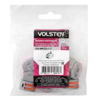 Клемма строительно-монтажная СМК 2 пр. до 4мм 32А 450 В 10шт V02-9W-222-412 сер. Volsten 15218 - smartlife-ural.ru – Екатеринбург